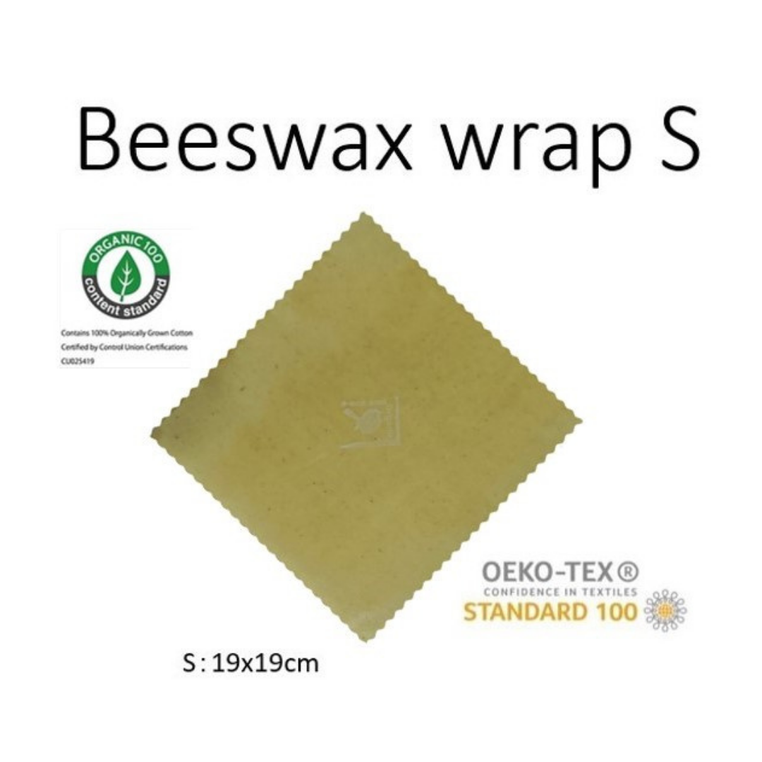 Organic Beeswaxwrap S　土に還るエコな蜜蝋ラップ Sサイズ